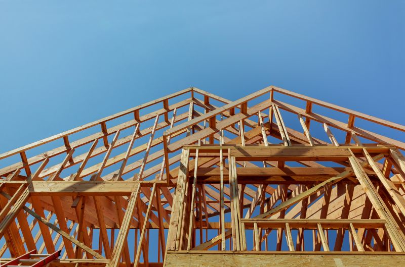 A Frame Roof Installation in Prince Frederick, MD