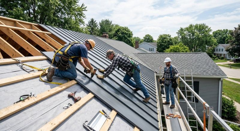 Aluminum Roof Installation in Cheltenham, MD