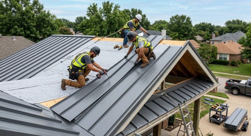 Aluminum Roof Installation in Cheltenham, MD