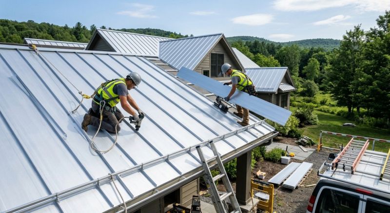 Aluminum Roof Installation in Clinton, MD