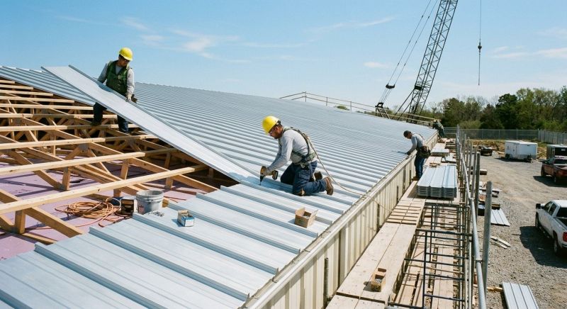 Aluminum Roof Installation in Leonardtown, MD
