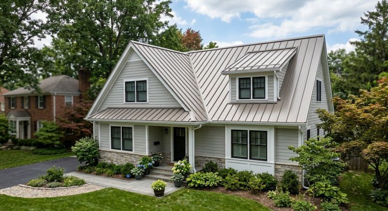 Aluminum Roof Replacement in Calvert County, MD