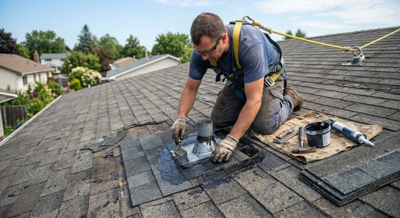 Asphalt Roof Leak Repair in La Plata, MD