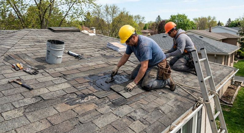 Asphalt Roof Repair in Mechanicsville, MD