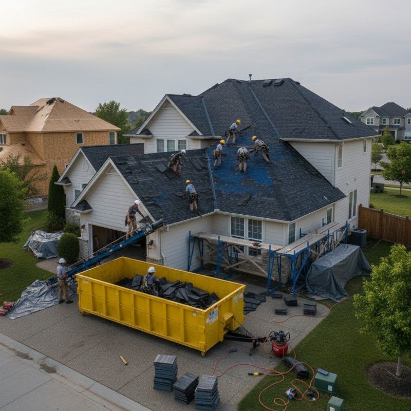 Asphalt Roof Replacement in Brandywine, MD