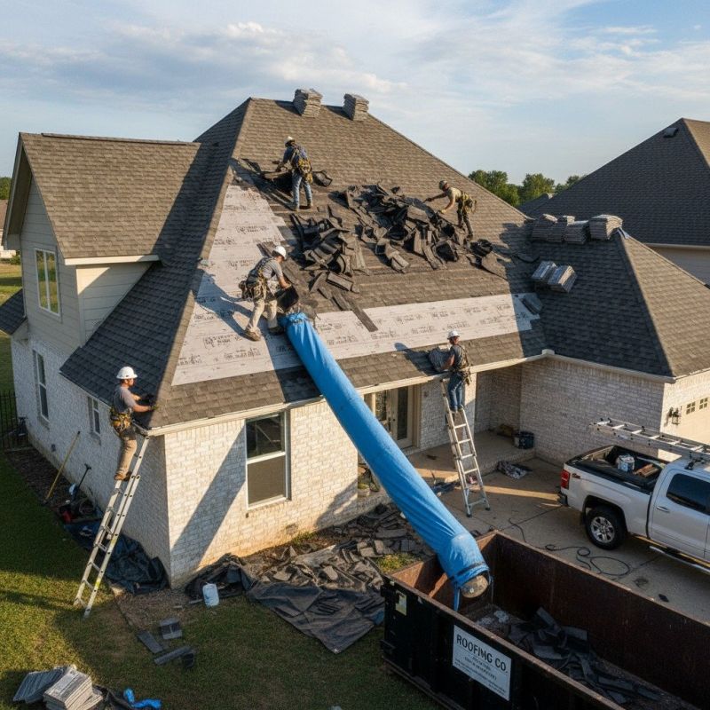 Asphalt Roof Replacement in Owings, MD