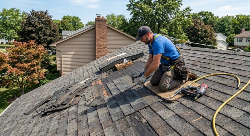 Asphalt Shingles Repair in Calvert County, MD