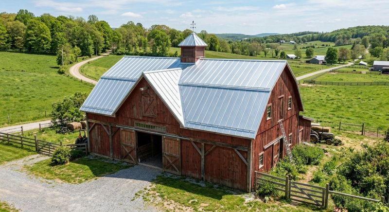 Barn Roof Replacement in Calvert County, MD