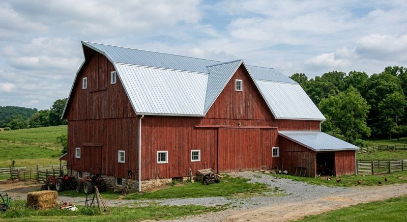Barn Roof Replacement in Charles County, MD
