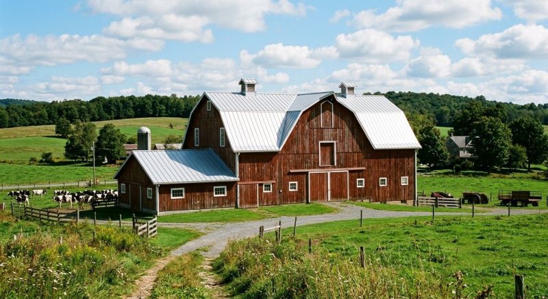 Barn Roof Replacement in Clinton, MD