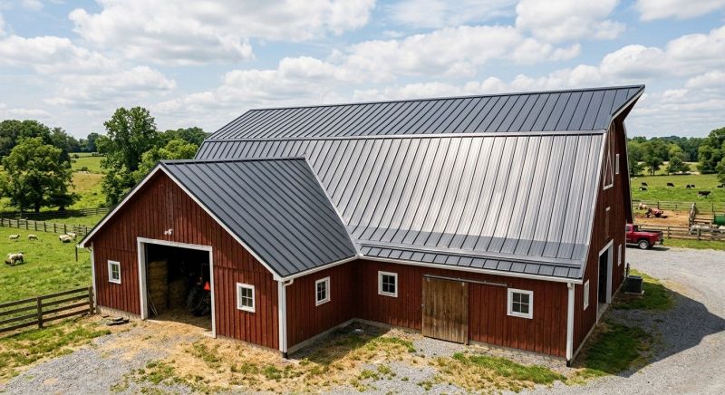 Barn Roof Replacement in Dunkirk, MD
