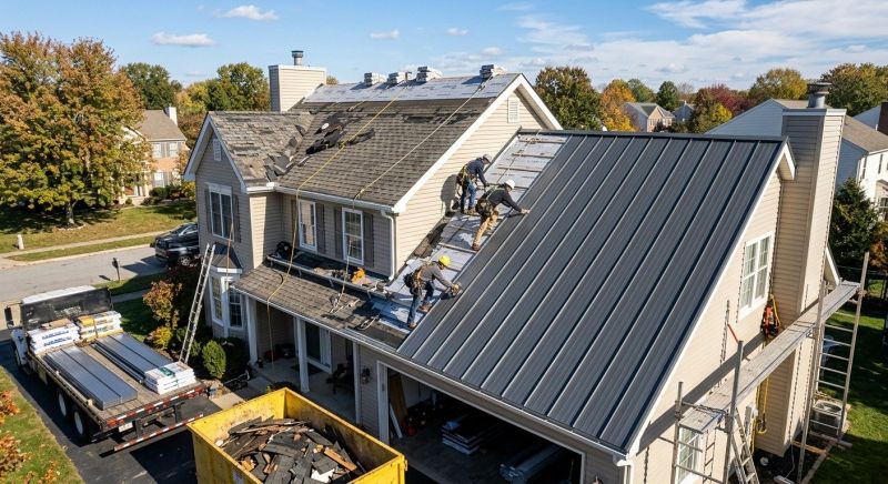 Barn Roof Replacement in Newburg, MD