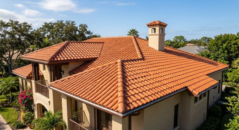 Barrel Tile Roof Installation in Prince Frederick, MD