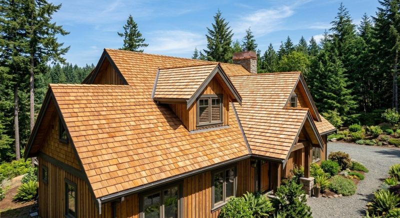 Cedar Roof Installation in Lexington Park, MD