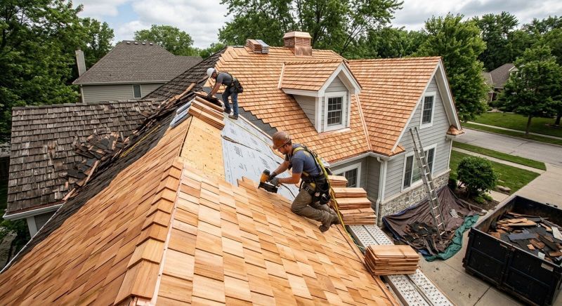 Cedar Roof Replacement in Charles County, MD