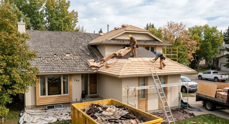 Cedar Roof Replacement in Chesapeake Beach, MD