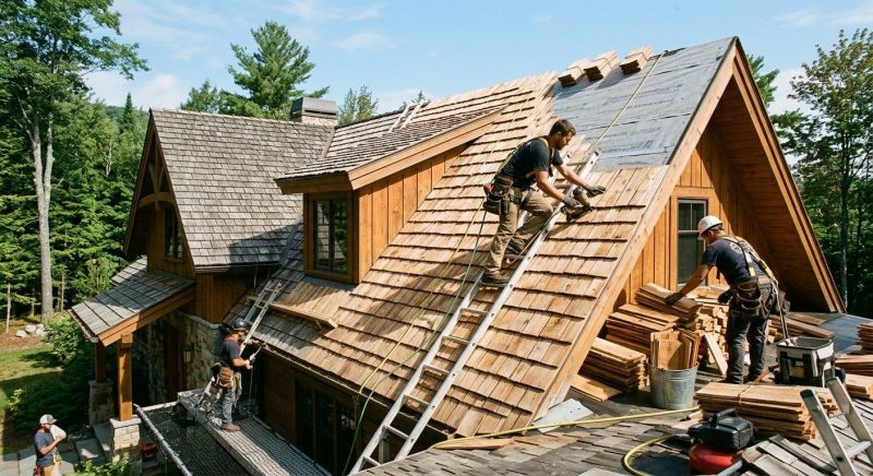 Cedar Roof Replacement in Dunkirk, MD