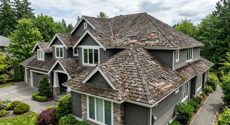 Cedar Roof Replacement in Lusby, MD