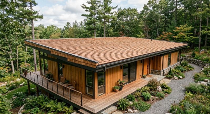 Cedar Shake Roof Construction in Cheltenham, MD