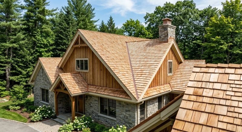 Cedar Shake Roof Construction in Cheltenham, MD