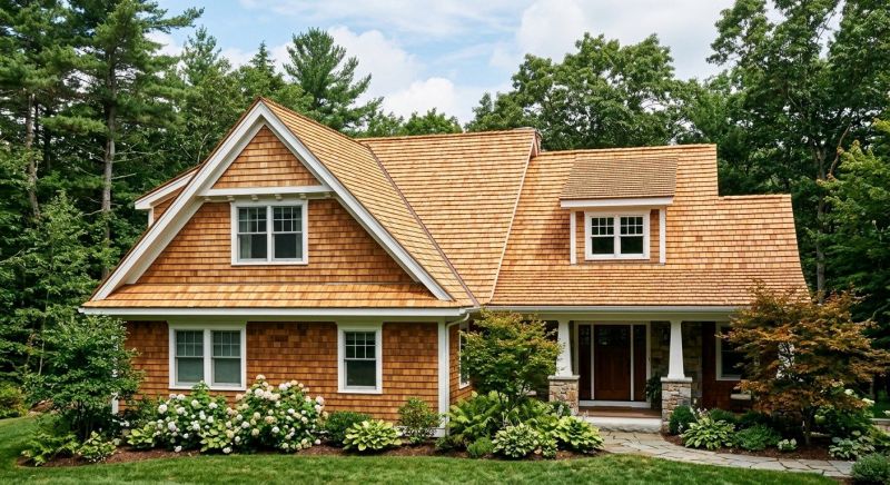 Cedar Shake Roof Construction in La Plata, MD