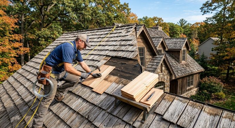 Cedar Shingles Repair in Deale, MD