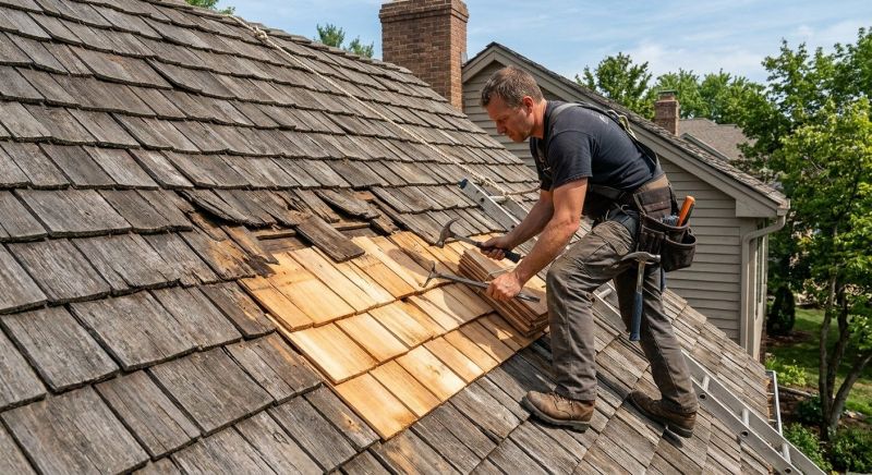 Cedar Shingles Repair in Hollywood, MD