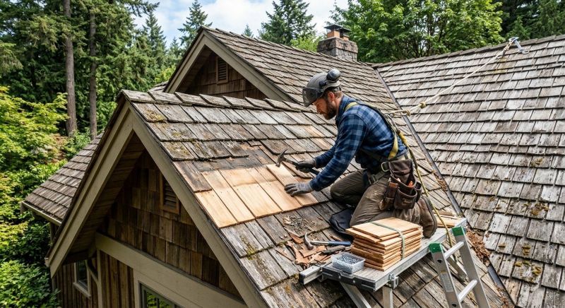 Cedar Shingles Repair in Waldorf, MD