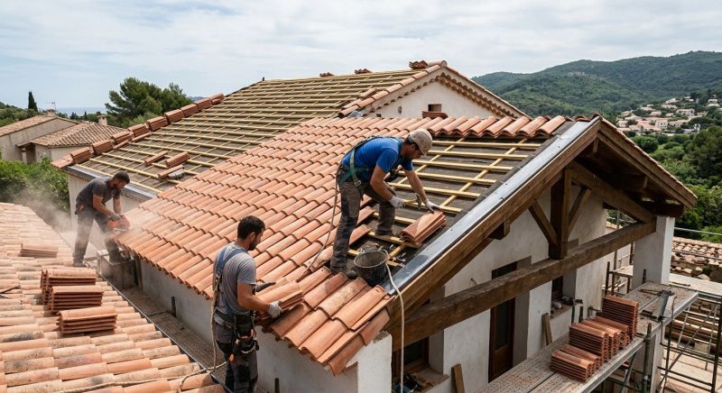 Clay Roof Installation in Deale, MD