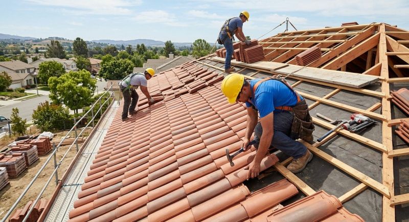 Clay Roof Installation in Mechanicsville, MD