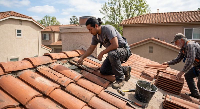 Clay Roof Leak Repair in Prince Frederick, MD
