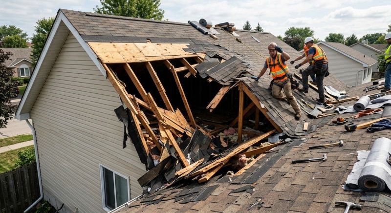 Collapsing Roof Repair in Prince Frederick, MD