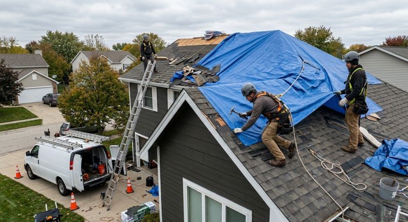 Collapsing Roof Repair in Prince Frederick, MD
