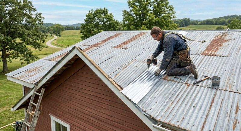 Corrugated Roof Repair in Lexington Park, MD
