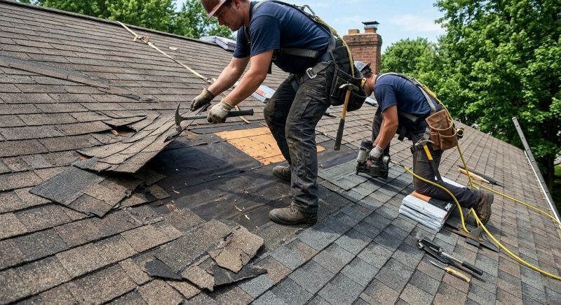 Damaged Roof Repair in Calvert County, MD