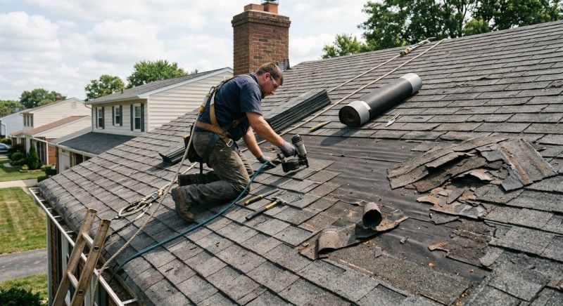 Damaged Roof Repair in Newburg, MD