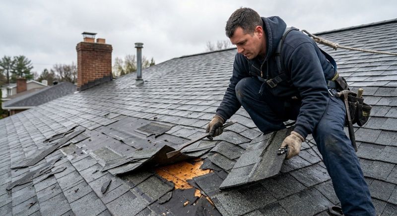 Damaged Roof Replacement in Newburg, MD
