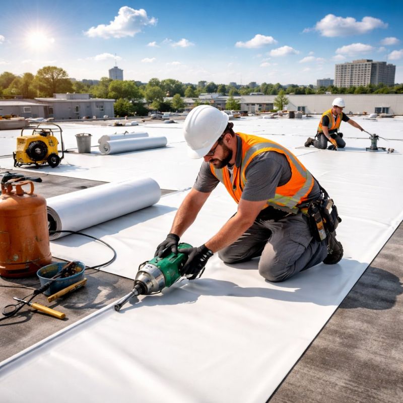 Epdm Roof Installation in Shady Side, MD