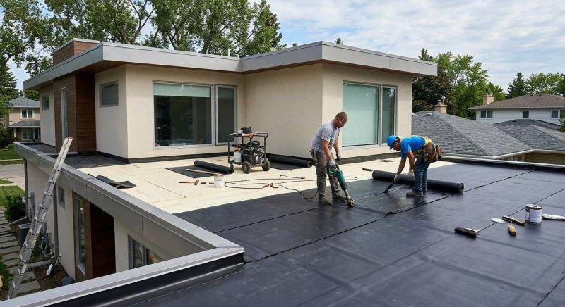 Flat Roof Installation in Great Mills, MD