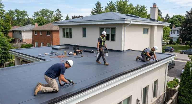Flat Roof Installation in Hollywood, MD
