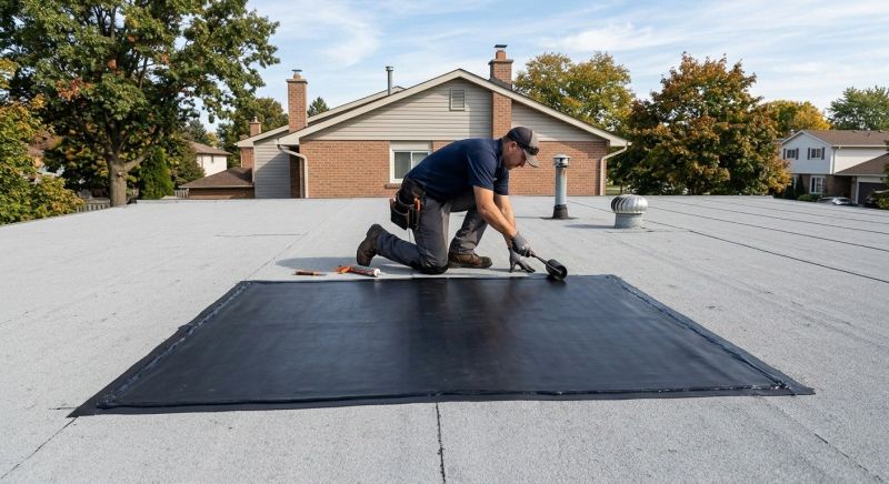 Flat Roof Repair in Hollywood, MD