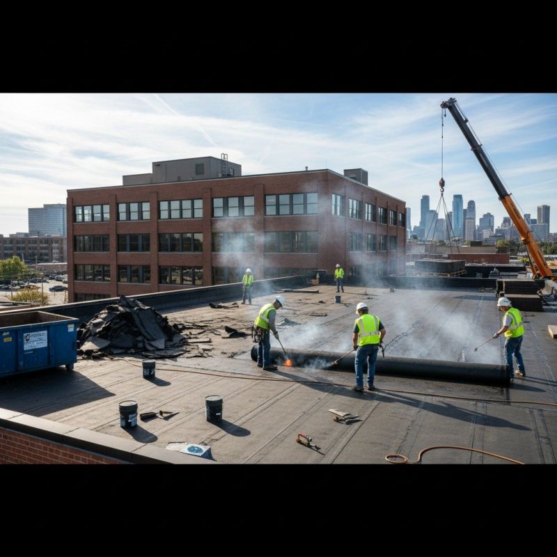 Flat Roof Replacement in Brandywine, MD