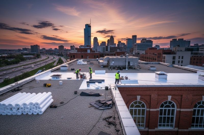 Flat Roof Replacement in Dunkirk, MD