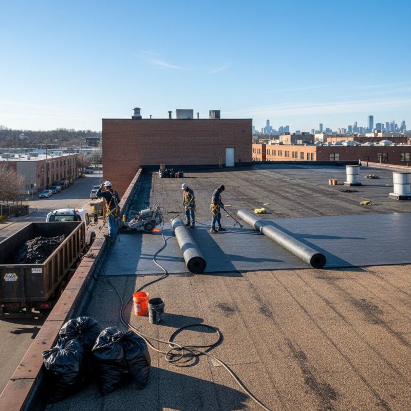 Flat Roof Replacement in Hollywood, MD