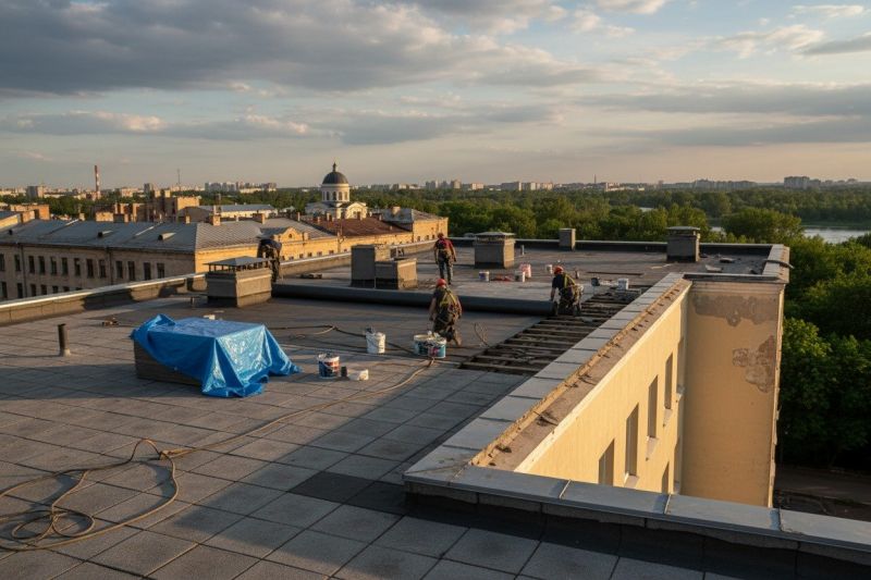 Flat Roof Replacement in Prince Frederick, MD
