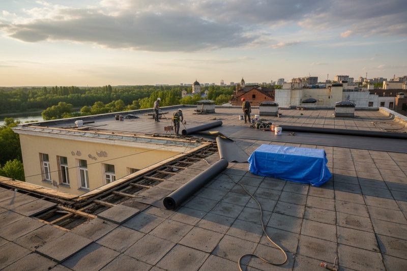 Flat Roof Replacement in Newburg, MD