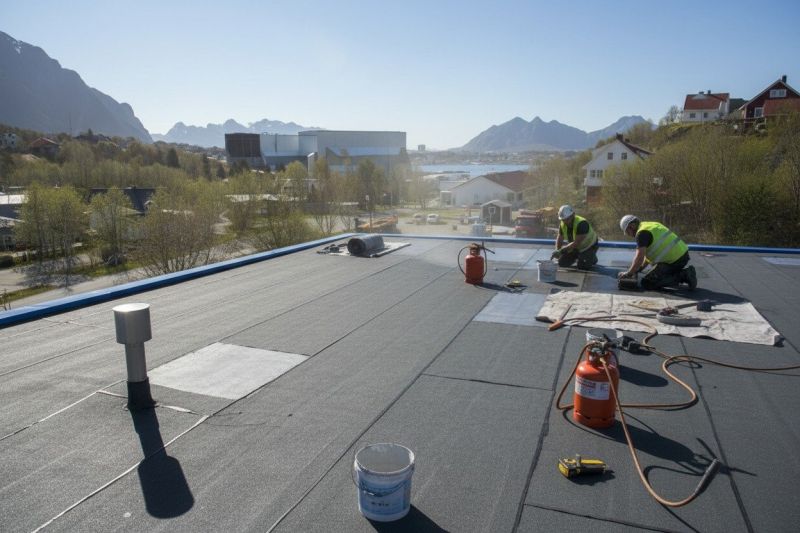 Flat Roof Replacement in Shady Side, MD