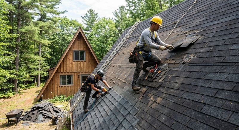 Hip Roof Shingle Replacement in Prince Frederick, MD