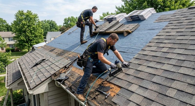 Hip Roof Shingle Replacement in Prince Frederick, MD