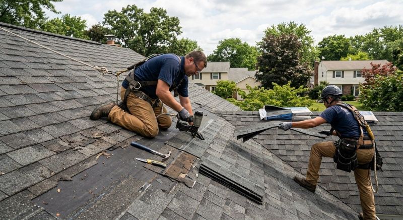 House Roof Repair in Chesapeake Beach, MD